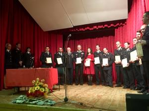 Skupščina GZ Tolmin_prejemniki činov, priznanj in napredovanj (Kristina Rutar Gabršček)